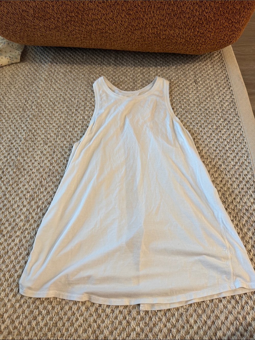 lululemon athletica White Sleeveless Flowy Tank Top